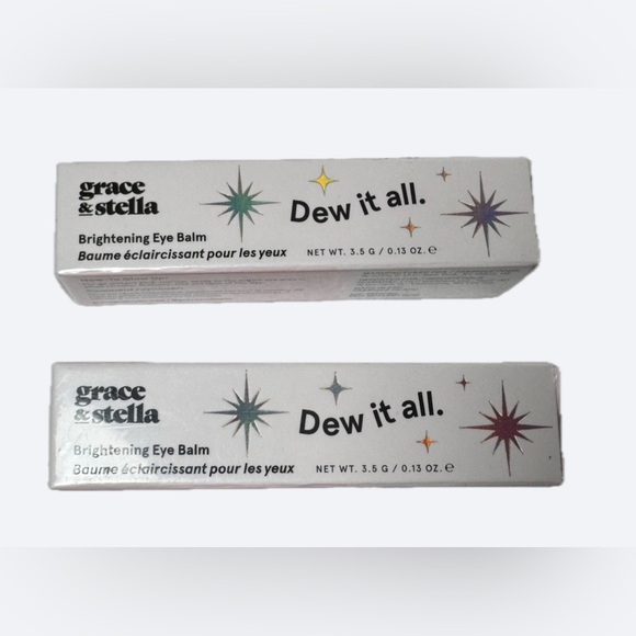 NEW (2 pieces) Grace & Stella Brightening Eye Balm - Picture 1 of 14